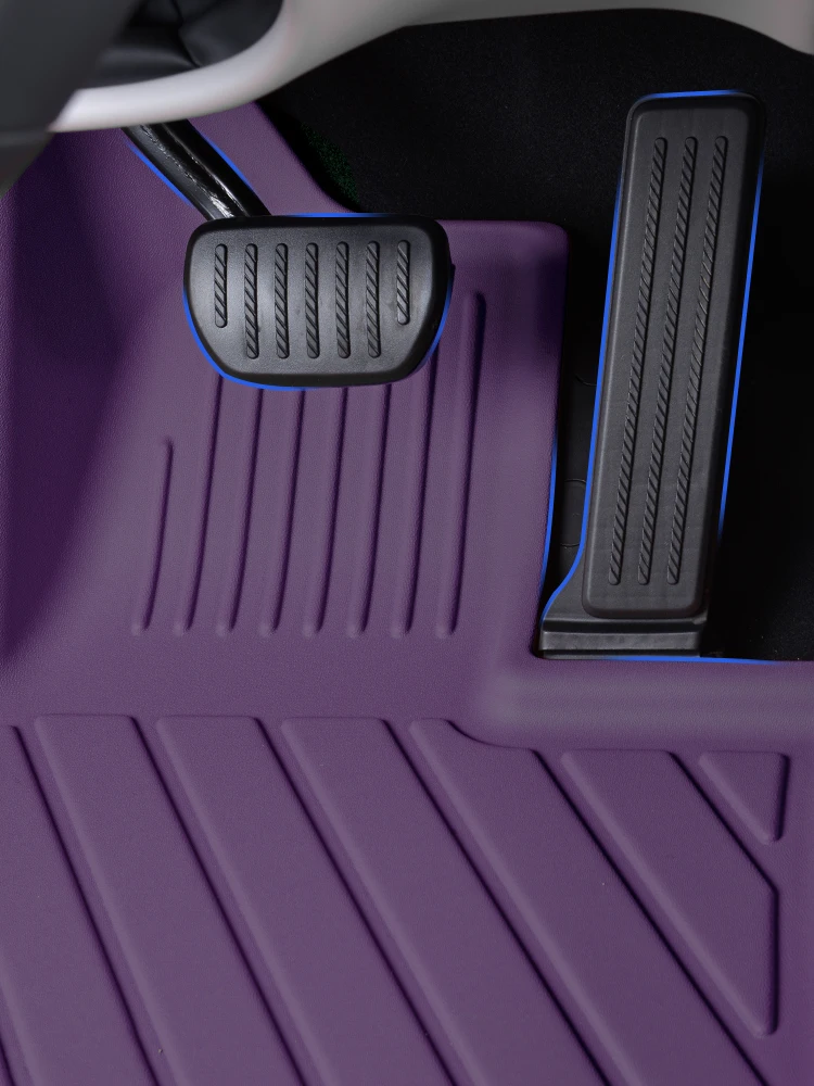 حصيرة أرضية سيارة فاخرة متعددة الألوان بطبقة مزدوجة من مادة TPE مصممة خصيصًا لسيارة ميتسوبيشي باجيرو V93