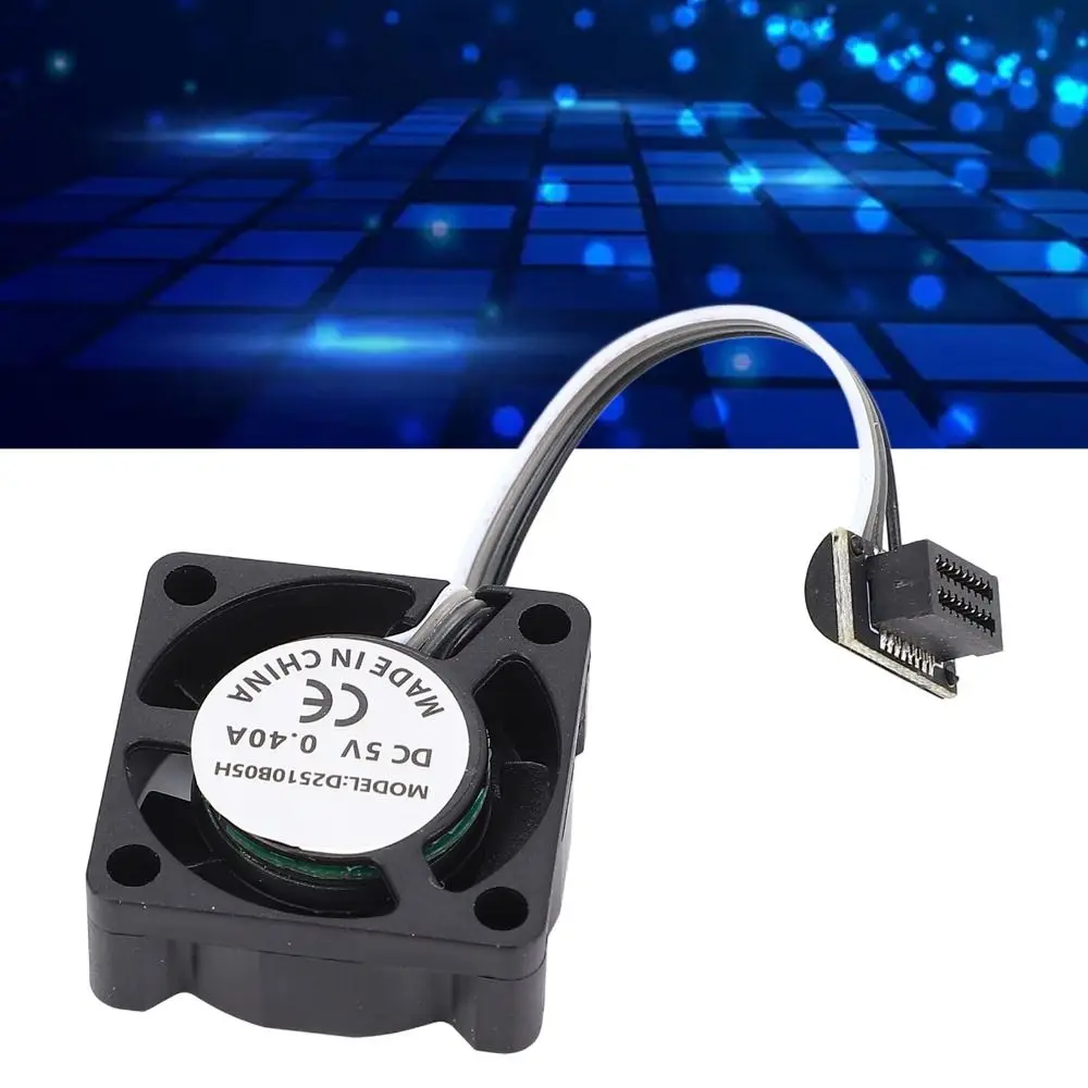 

18000RPM Ceramic Heater 2510 PWM Axial Flow Fan Mini Ball Bearing Fan High-Performance Hotend Cooling