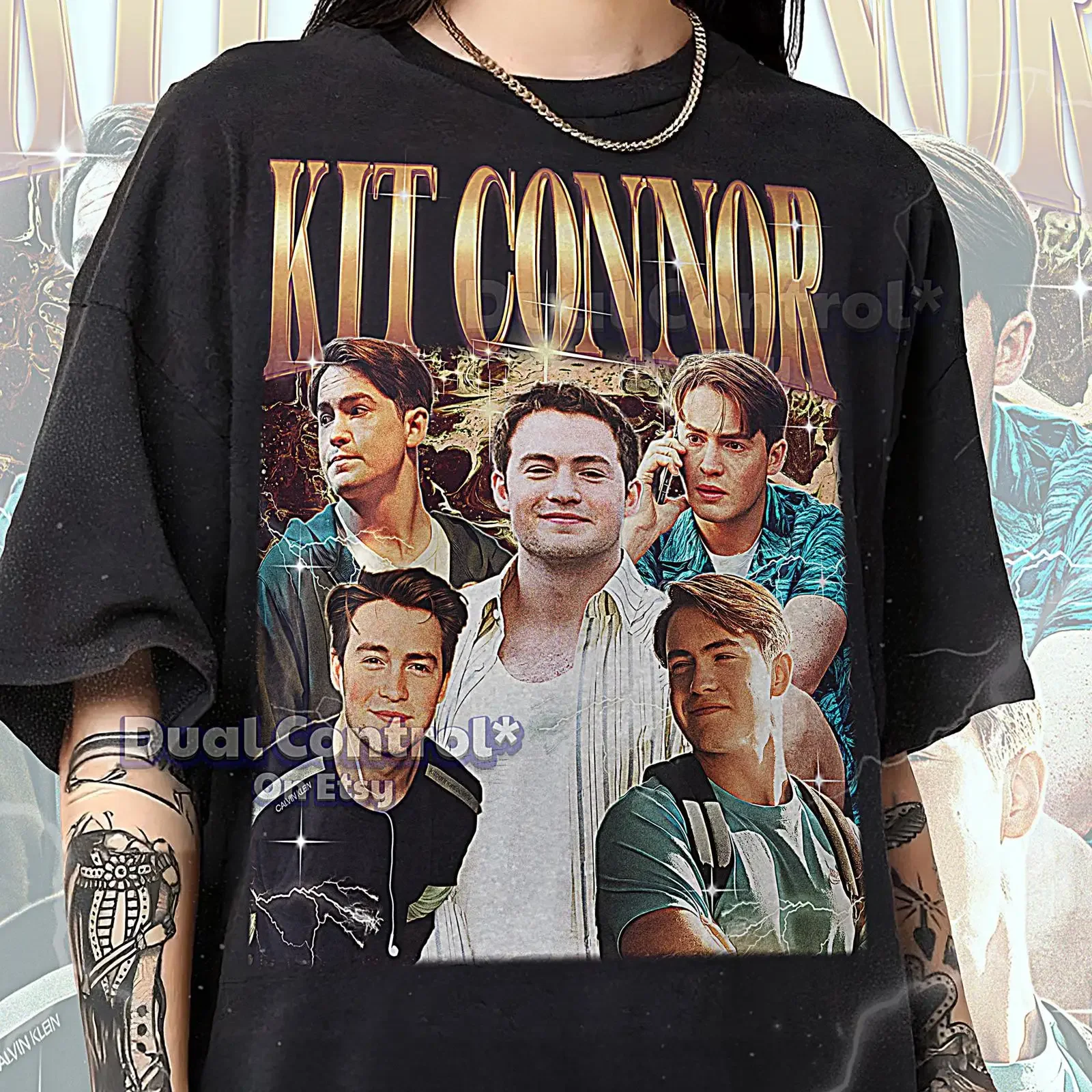 KIT CONNOR Bootleg T Shirt Retro Heartstopper Star Shirtn Longsleeve Vintage Sweater saf vintage Washed Slightly Soft