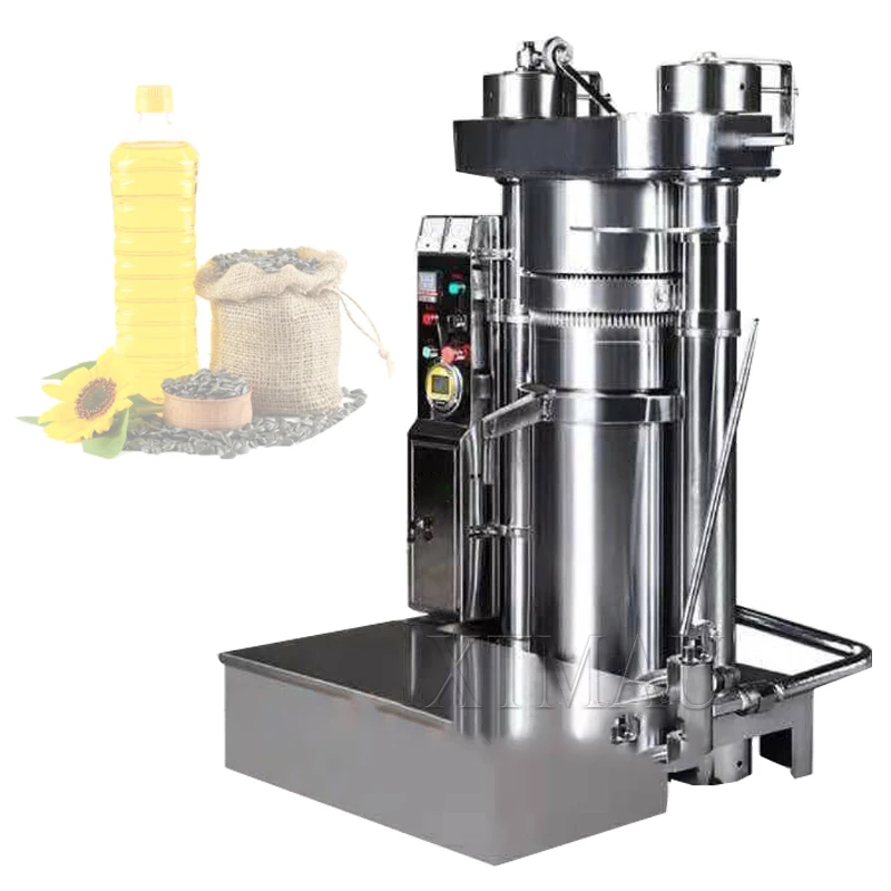 Cold Press Oil Machine Hydraulic Almond Sunflower Walnuts Peanut Sesame Oil Press Machine