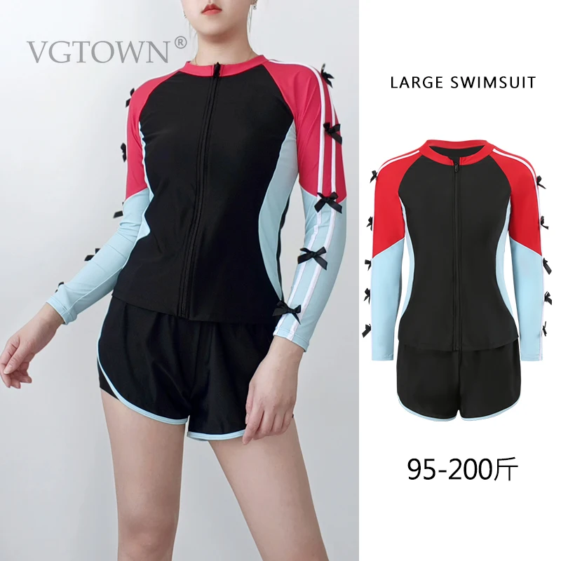 Rash Guard Women Swimwear 2026 Bikini 3PCS Long Sleeve Swimsuit Woman Surfing Sport Beach Bathing Suit Monokini Brazilian