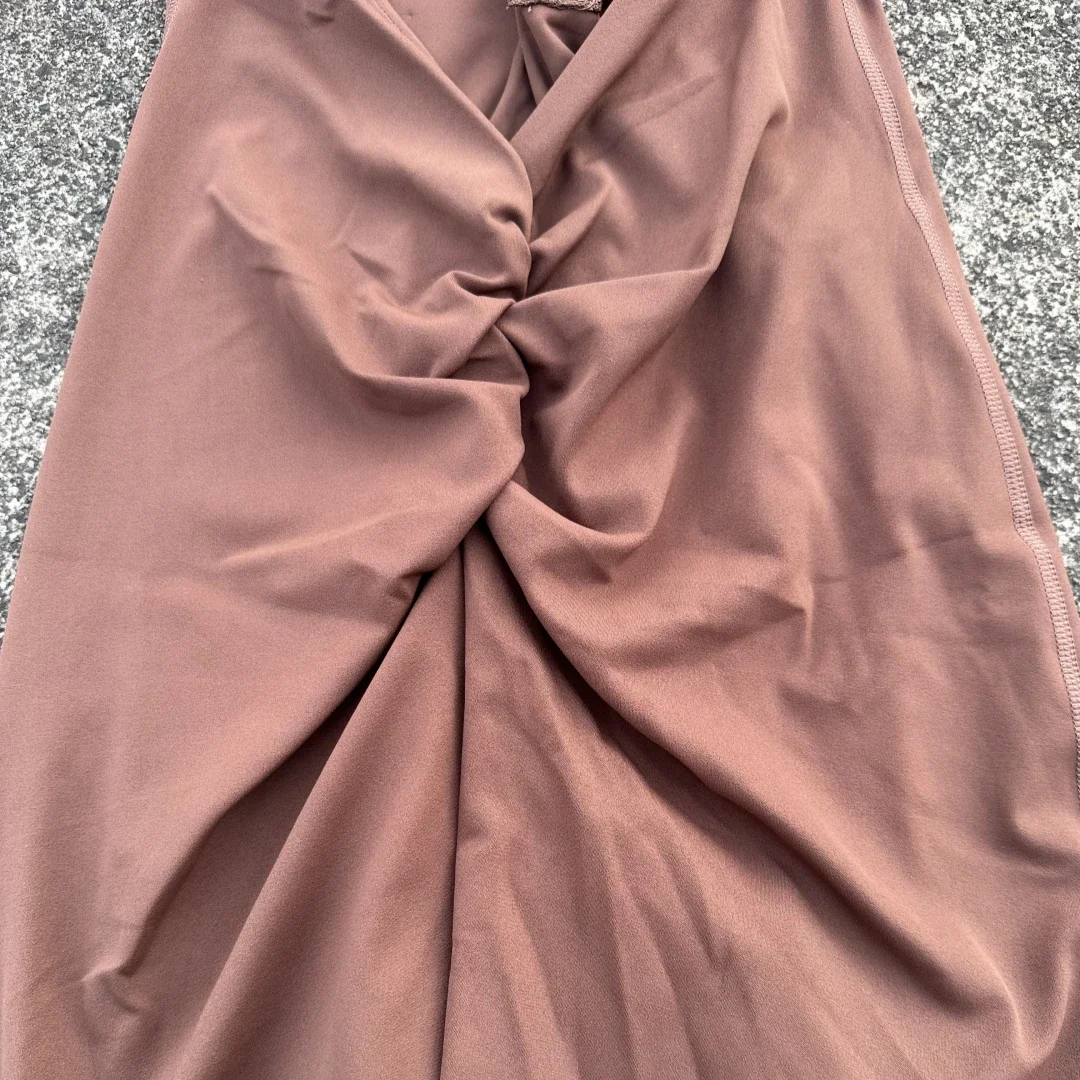 Einfarbiger Yoga-Overall mit Scrunch-Rücken und Taillenbund, Shorts-Set für Damen, Reißverschluss, Sportbekleidung, Fitness, einteiliger Sportanzug, Workout – Detail 12