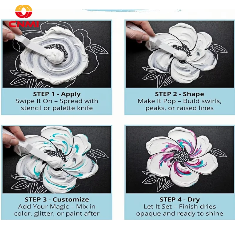300g Biała Akrylowa Pasta Mode – Plastic Model Paint recenzja i cena