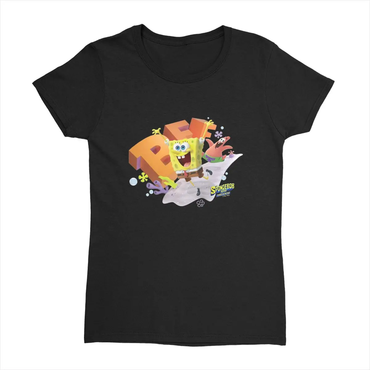 Spongebob T Shirt Frolic Fashion T-Shirts Short-Sleeved Streetwear Tshirt Summer Casual Breathable Oversized Tees