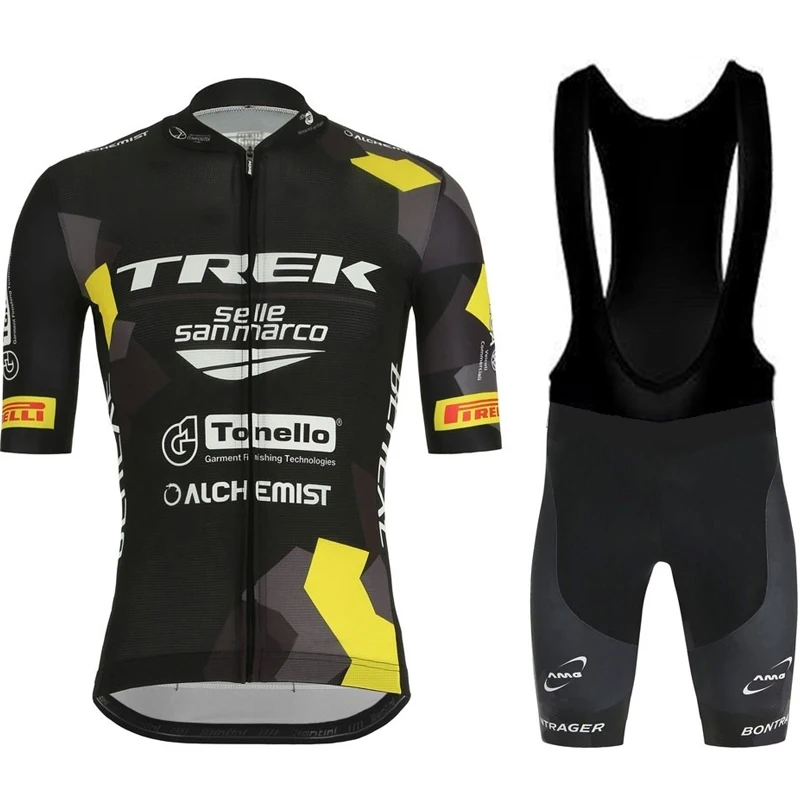 

TREK Cycling Jersey Man Pro Team 2024 Complete Uniform Male Set Men's Blouse Summer Clothes Sports Shorts Clothing Mtb Pants Gel