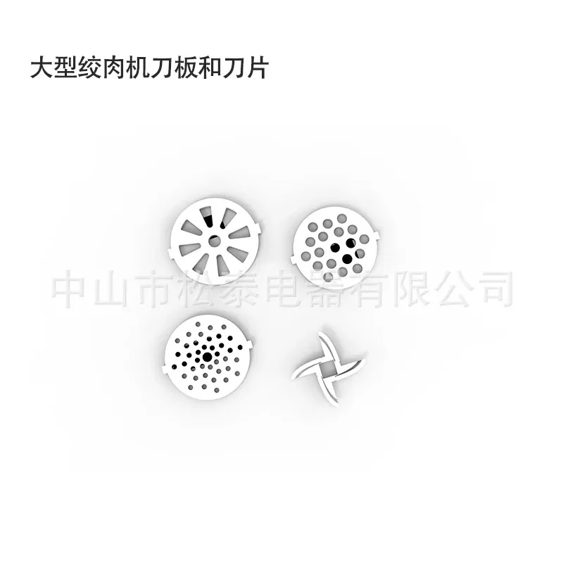6 Pieces Meat Grinder Accessories Three Blade 3 5 7 mm Replacement Parts For Electric Meat Mincer Kitchen Food Processor