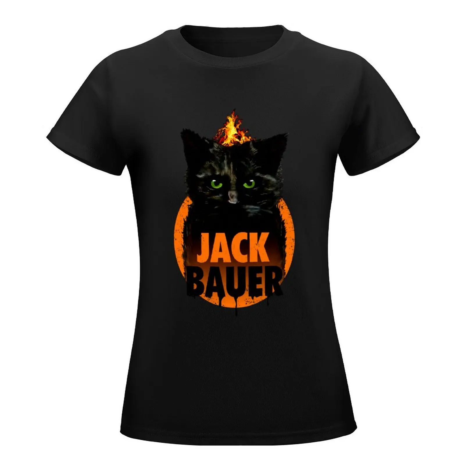 The Indestructible Jack Bauer T-Shirt graphics oversized Top Women