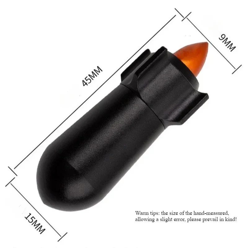 جديد صغير معدن زجاجة مقاومة للماء تخزين المحمولة حبة صندوق سبائك الألومنيوم EDC ختم تخزين كبسولة صندوق أداة تخييم في الهواء الطلق #6