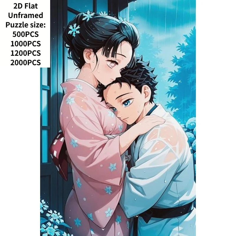 

Пазл-головоломка «Истребитель демонов» (аниме), 500/1000 деталей, развивающая игрушка для детей, детские игры, рождественский подарок