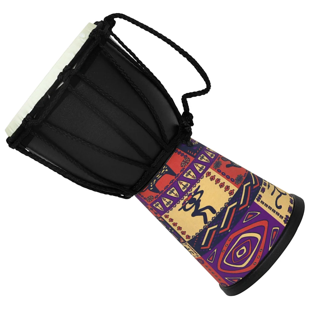 Djembe Hand Drum for Beginner Tambourine Pvc Shell Children Percussion Instrument