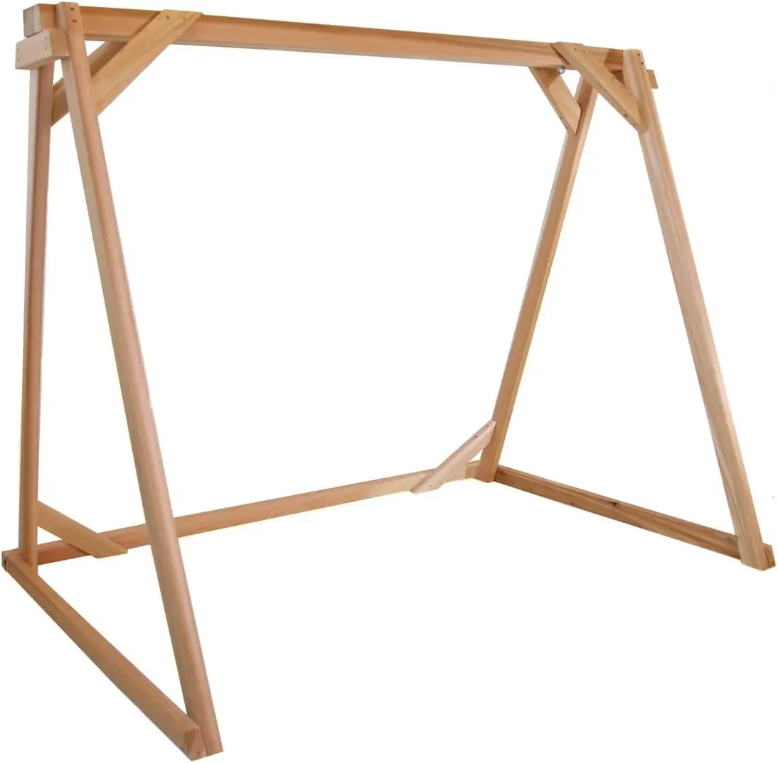 All Things Cedar Af90 Swing Frame | 7.5Ft Premium Outdoor Stand | Durable Porch Swing Frame With Mounting Hardware