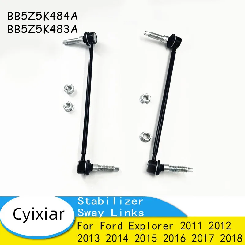 

Новые передние стабилизаторы поперечной устойчивости, комплект из 2 шт. для Ford Explorer 2011 2012 2013 2014 2015 2016 2017 2018 BB5Z5K484A BB5Z5K483A