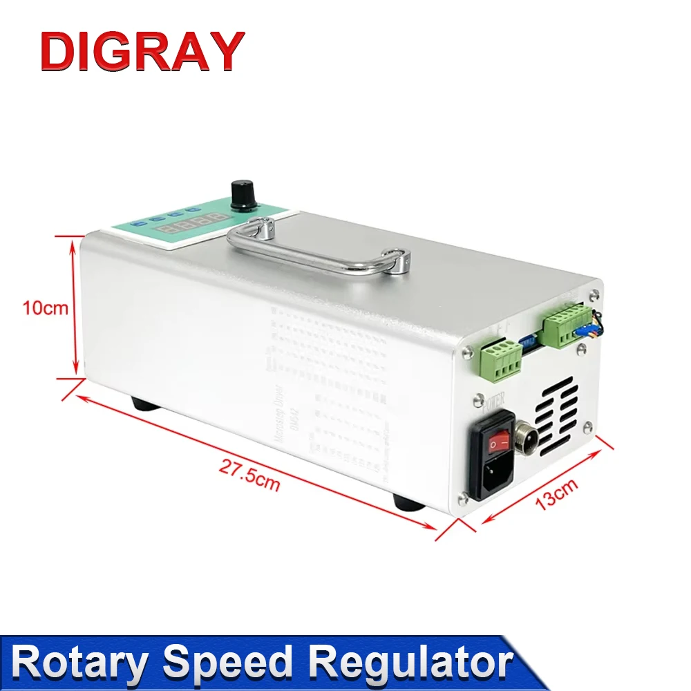 DIGRAY Rotary Speed ​​Regulator Pulse Generator Rotary Fixture Stepper Motor Control Box