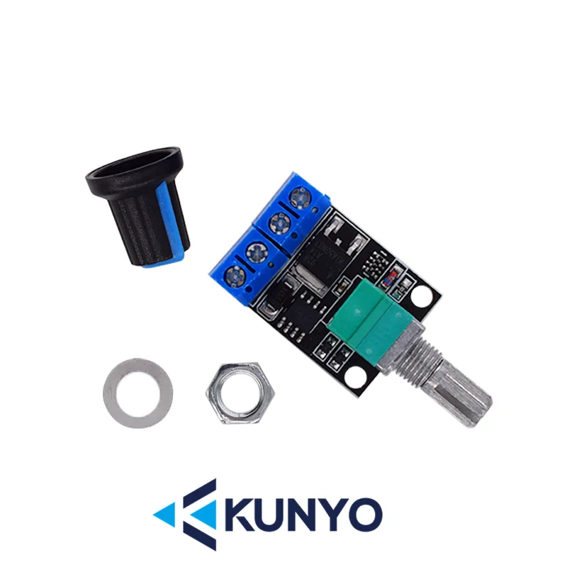 PWM DC motor governor 5V-16V12V speed control switch 10A LED dimming speed control module
