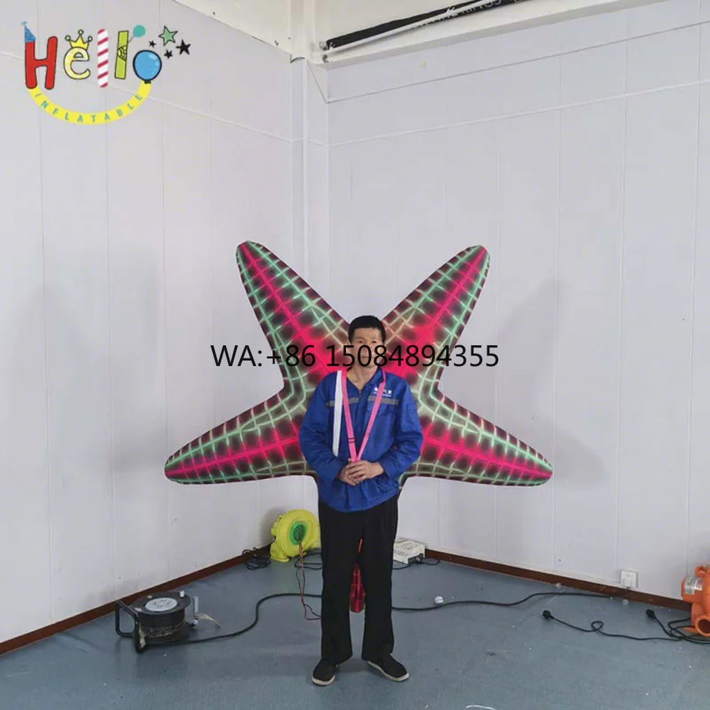 

LED Lighted Inflatable Starfish Customizable Glowing Inflatable for Nightclub & Festival Events