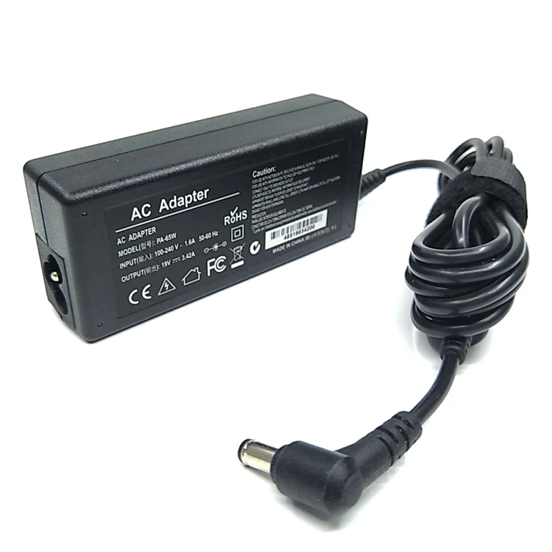 AC Adapter19V 3.42A 65W 5.5*2.5mm AC Laptop Charger Adapter For ASUS X550C A450C Y481C V85 A52F X450 X450L X550V X501LA X551C