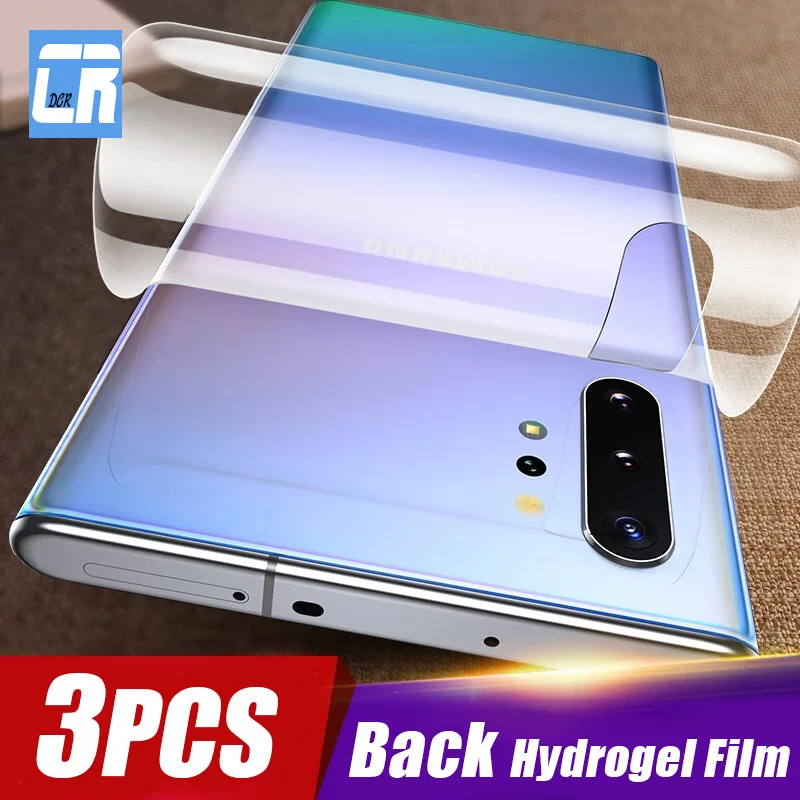 

3Pcs Back Hydrogel Film For Samsung Galaxy Note 10 Plus 8 9 20 S20 FE S10e S8 S9 S10 S20 S21 Plus S22 S23 Ultra Screen Protector