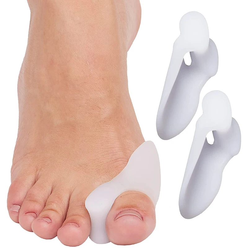 2pcs Premium Toe Separators - Durable,  Comfort for Long-Term Wear - Soft & Flexible, Unisex Design for Men and Women of All Siz