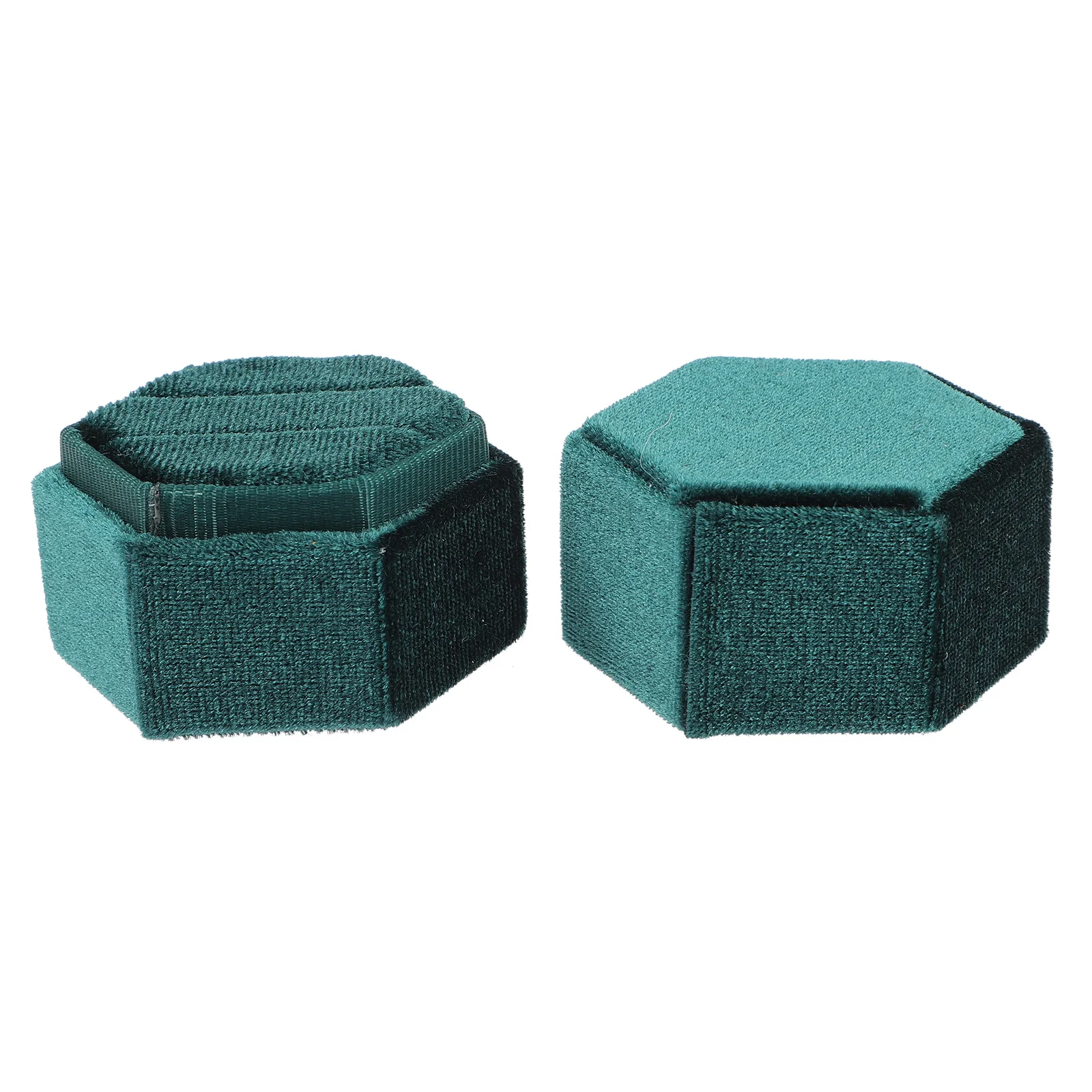 

Flannel Jewelry Box Bride Engagement Velvet Holder Storage Display Case Ring Boxes Wedding Elegant Design Fine Texture Fashion