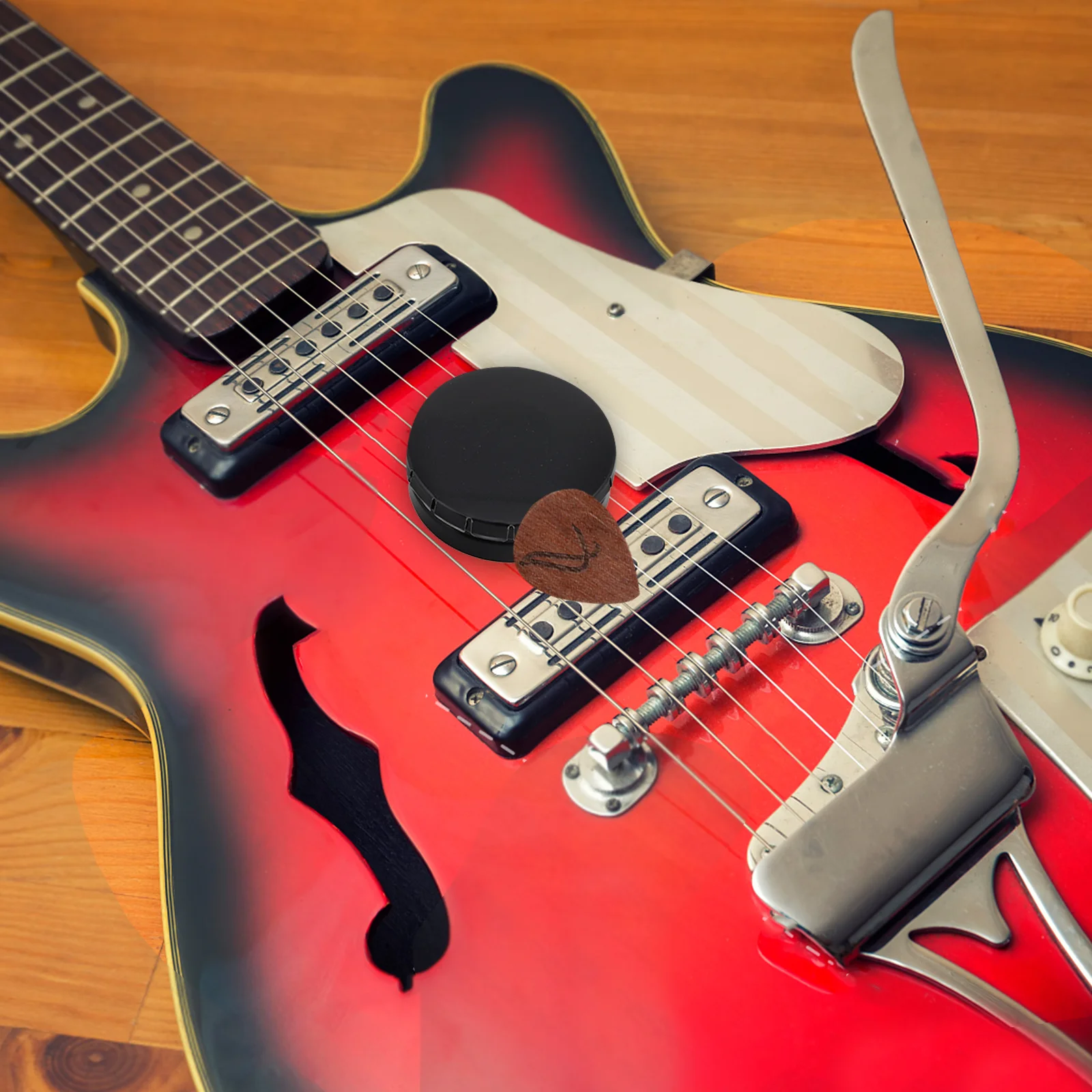 

5Pcs Guitar Pick Holder Stick on Organizer Adhesive Storage for Bass Acoustic Guitars Practice Performance Recording