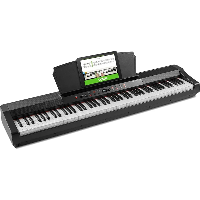 

Prestige Artist 88 Key Digital Piano Full Size Graded Hammer Action Weighted Keys Multi-Sampled Sounds Speakers FX 256 Polyphony