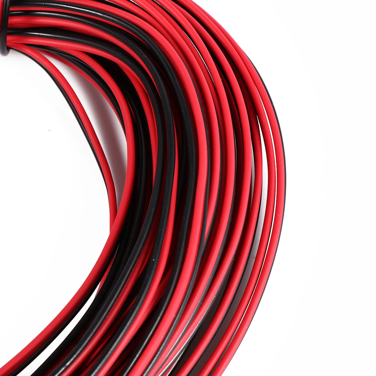

Copper Core Wire Audio Cable Flexible Speaker Cord Office LED Transmit Signals Durability Installation Connectors