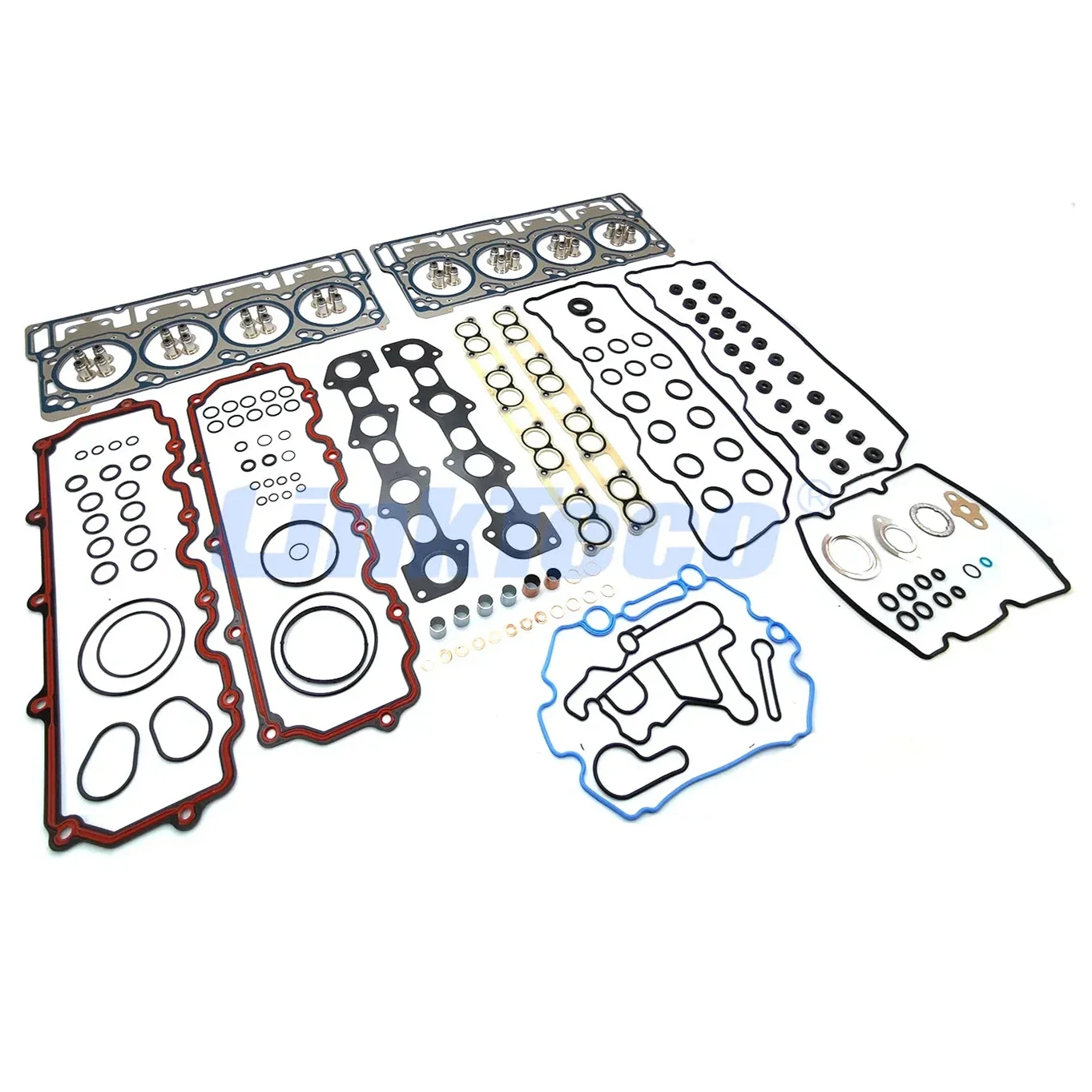 Parti del motore Set guarnizioni completo per Ford F-250 F-350 E-350 E-450 F-550 Escursion 2003-2010 6.0 L V8 DIESEL OHV Turbocompresso