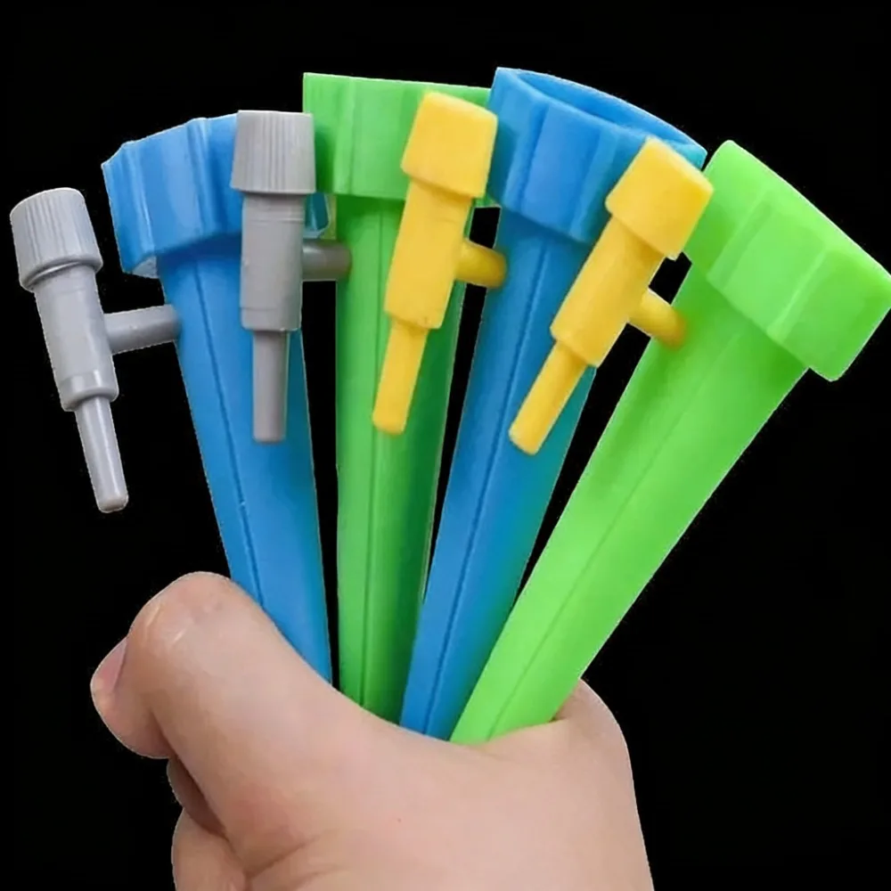 10Pcs Home Automatic Watering Device - Lazy Gardener's New Universal Timed Drip Irrigation Cone for Coke Bottles
