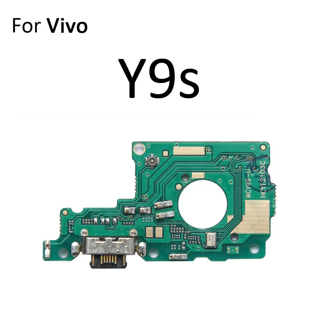 USB Charging Port Dock Plug Connector Charger Board With Mic Microphone Flex Cable For Vivo Y9s Y7s Y5s Y3 Y3s 2021 Global Y1s