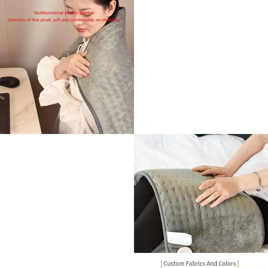 

QX2E Одеяло с электрическим подогревом и волшебными наклейками на заднюю часть зимы, теплый артефакт