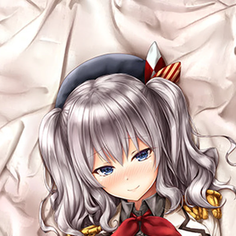 Dakimakura Anime Pillow Cover Kashima Double Sided Print 2Way Cushion Cover Xmas Gifts