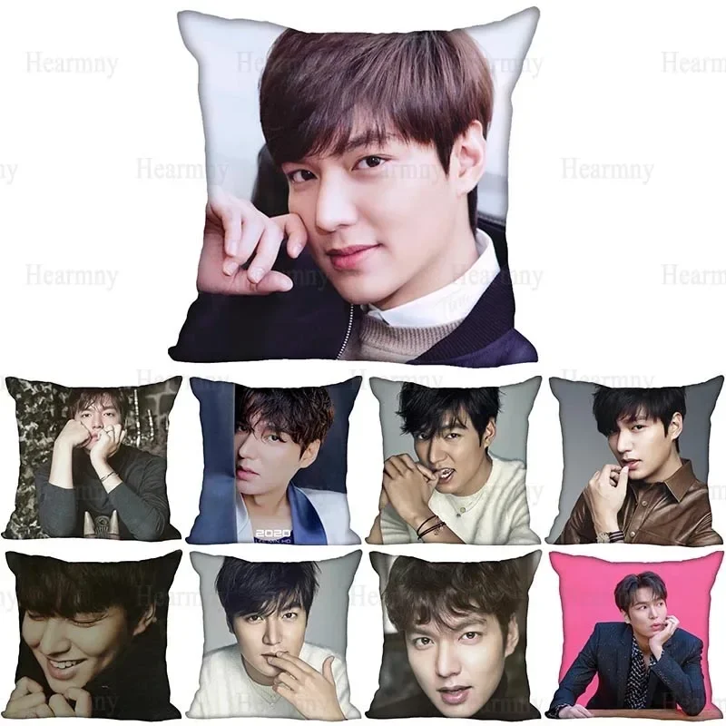 

New Lee Min Ho Pillow Case For Home Decorative Pillows Cover Invisible Zippered Throw PillowCases 45X45cm