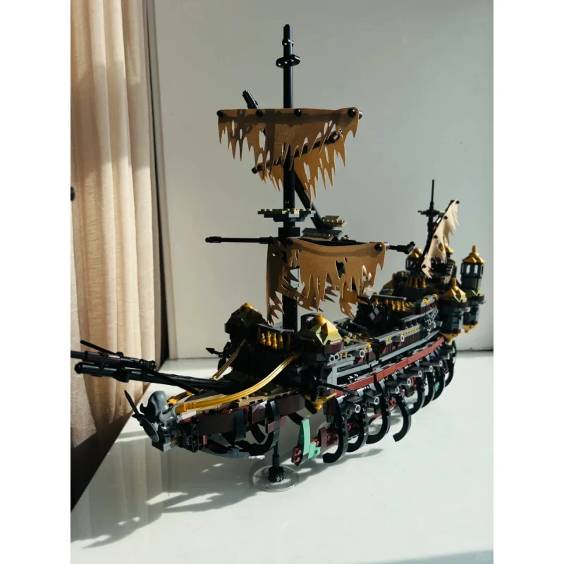 2294 pezzi 71042 nave pirata caraibica silenziosa Mary Boys blocchi educativi modello giocattolo regalo di compleanno