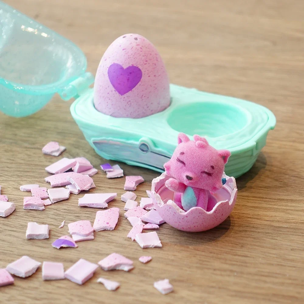 Hatching Animals Gashapon Capsule Toys Cute Pets Mini Figurines Dolls Surprise Eggs Girls Boys Birthday Christmas Gifts