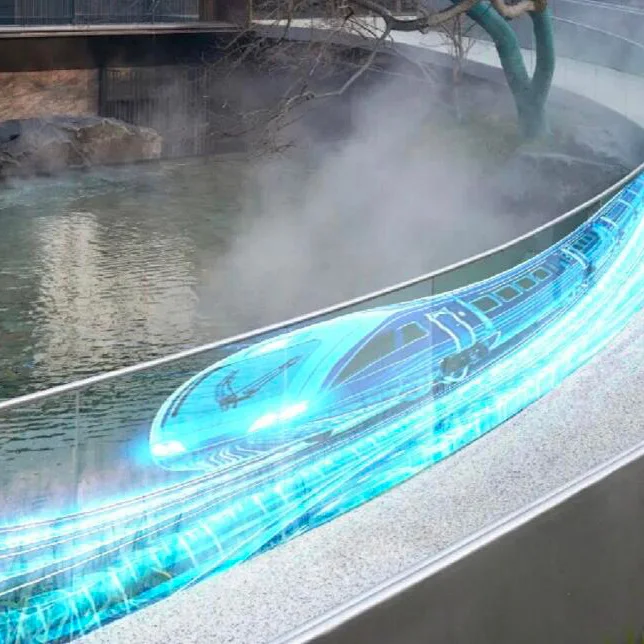 Customizable 2025 New Design Premium Quality Customizable Led Film Screen High Brightness Led Film Screen Display