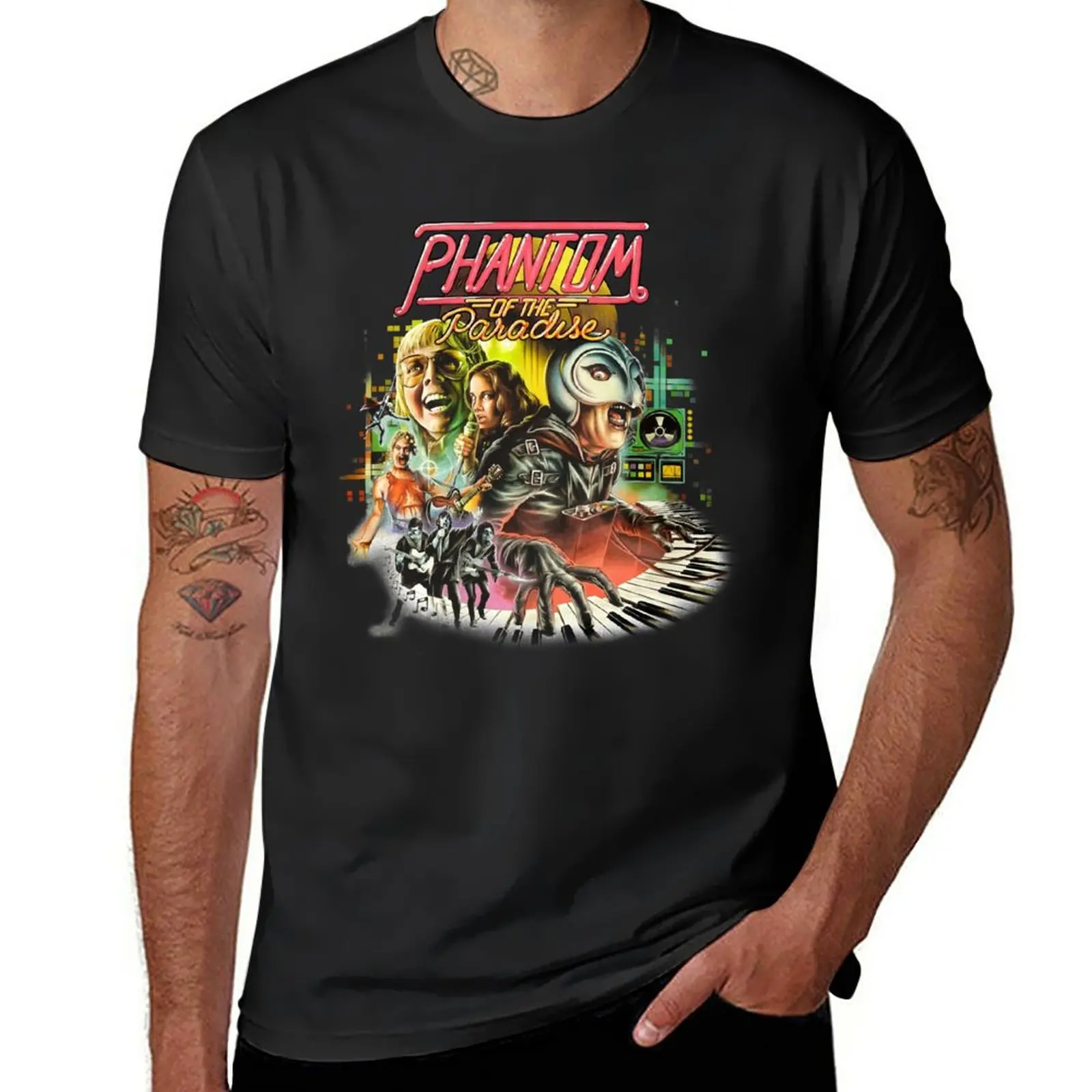 New Phantom of the Paradise T-Shirt funny t shirt cute clothes animal print shirt for boys men clothings