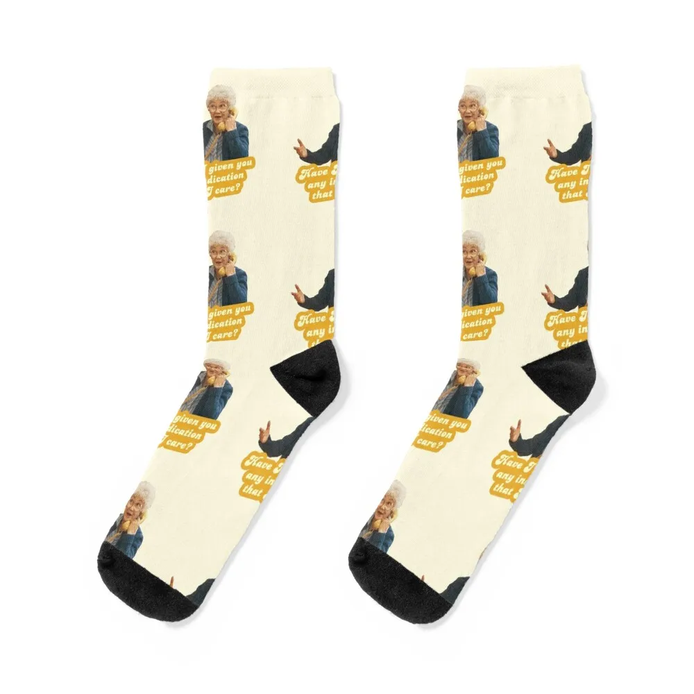 Have I given you any indication I care – Sophia, The Golden Girls Socks man basketball Boy Child Socks Women's