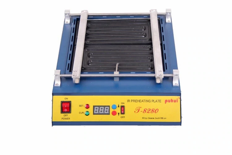 T-8280 PCB Preheater Professional Heating IR-preheating Plate For Infrared SMD Rework BGA Rework Station Preheating Machine
