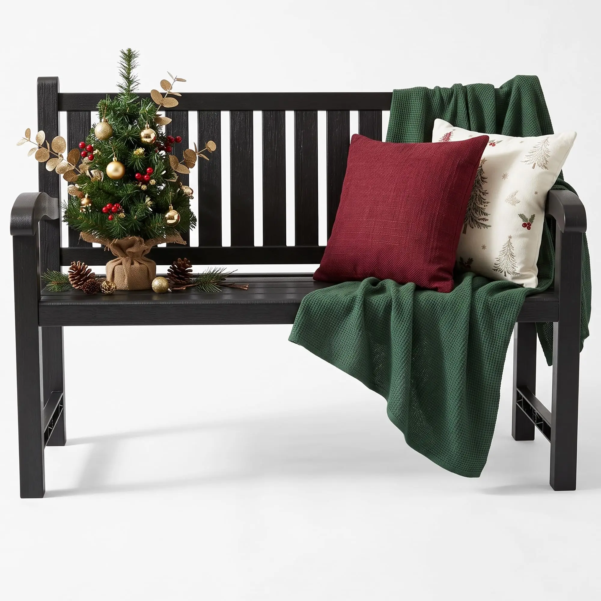 Outdoor Bench, 2-Person Outdoor Benches Weatherproof