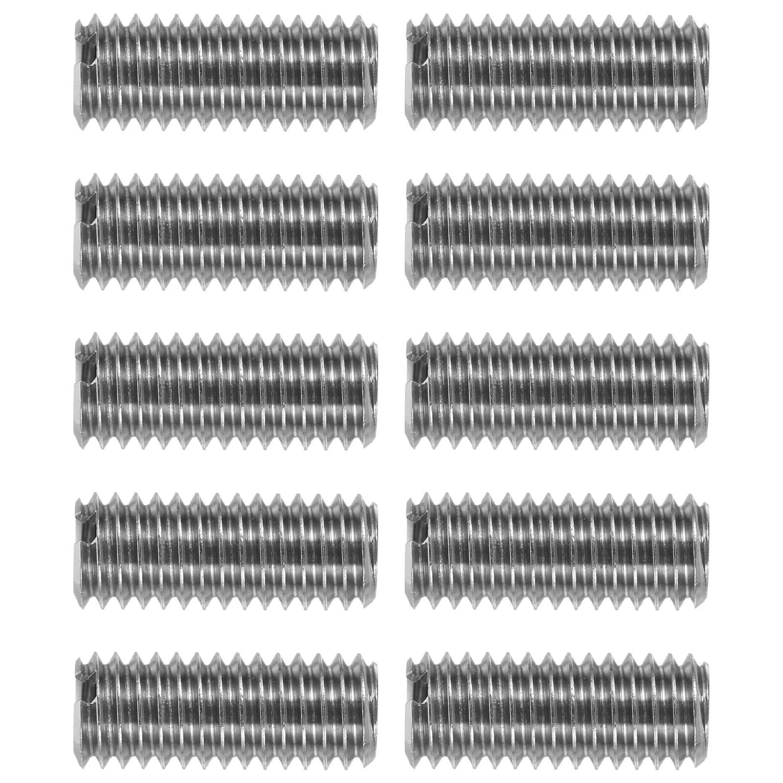 

10Pcs Nut Set Threaded Insert Stainless Steel Thread Adapter for Furniture Machinery Electronics Thread Transfer Sleeve Durable