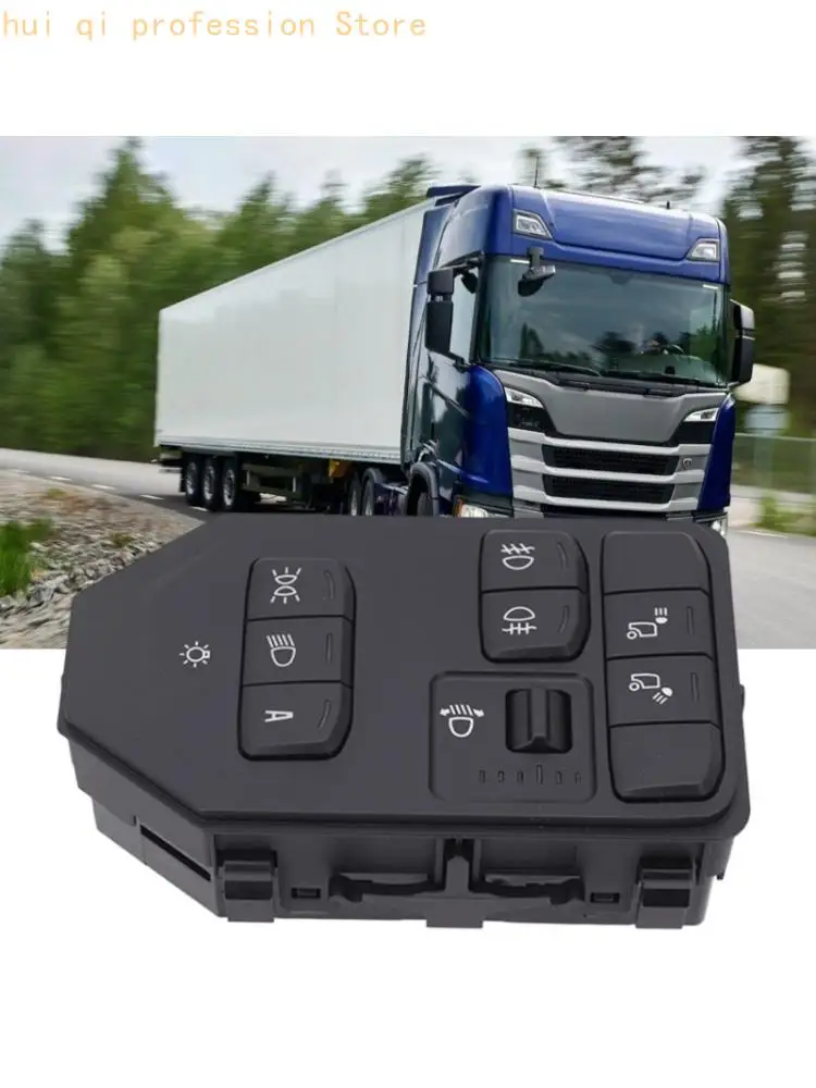 Vehicle Headlight Control Panel with Roller-Style Adjustment H8WE