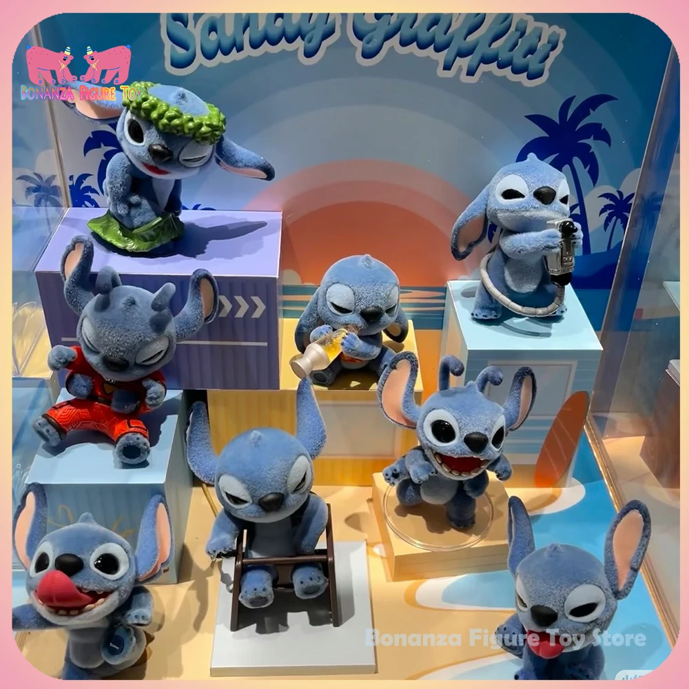 

Подлинная семейная серия Miniso 2025 Stitch Ohana Means, слепая коробка Kawaii, милая кукла, загадочная коробка, коллекционный орнамент, подарок на день рождения, игрушки