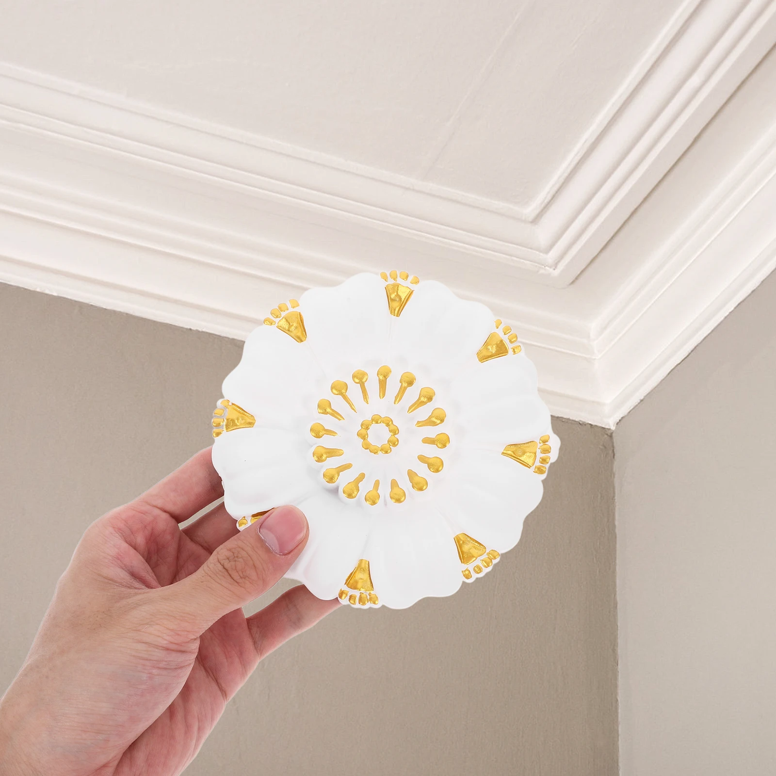 

Ceiling Lamp Plate Decoration Light Bracket Fan Medallion Hollow Out Canopy Decorative Cover