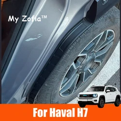 For GWM New HAVAL H7 2025 2026 Car Mudguards Plastic Fender Cover Rear Wheel Linining Mud Flaps Guard Cover Accessories