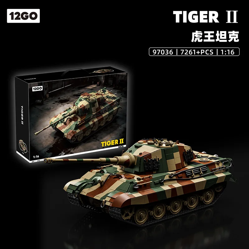 7261pcs High Difficulty 1:16 Scale Model Display Building Blocks MOC Toys Gift for Boys - Assembly Required