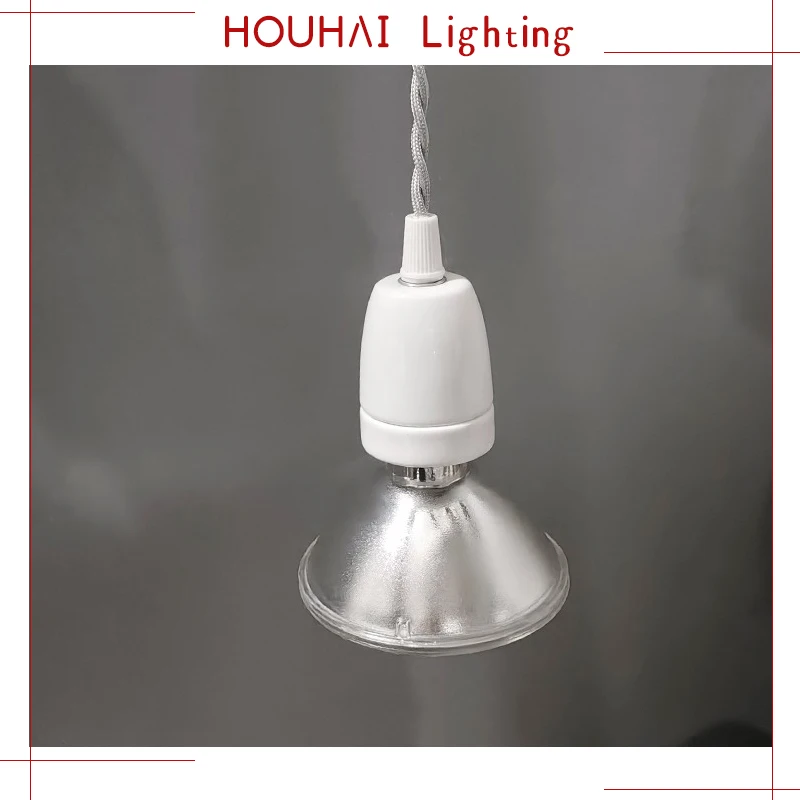 Nordic ceramic hanging line spotlight creative bedside bar desk lamp fresh industrial style island table restaurant pendant lamp