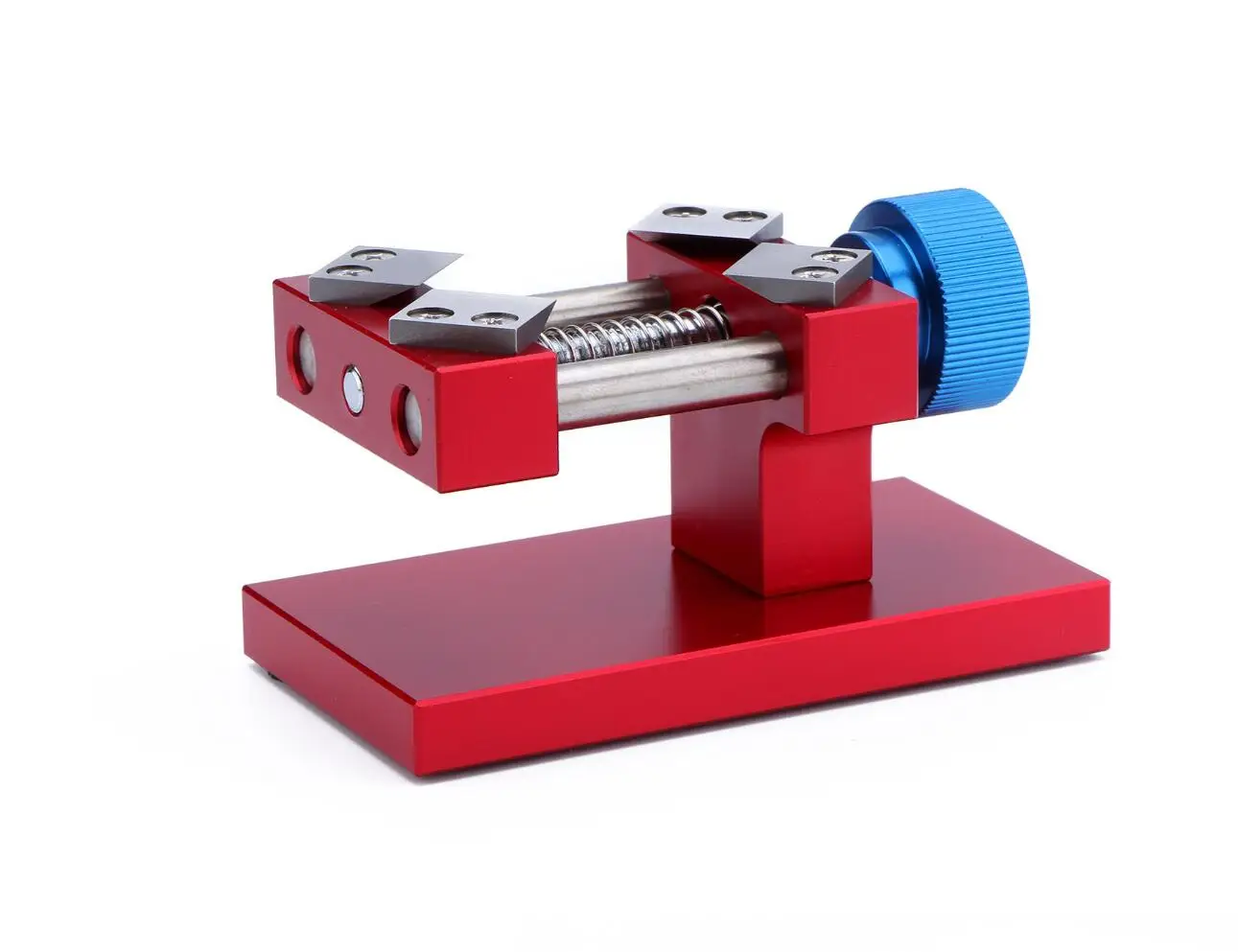 Professional Watch Bezel Opener Removal Tools Workbench Back Case Opener Tool Watch Parts Repair Tool for Watchmaker red image 3