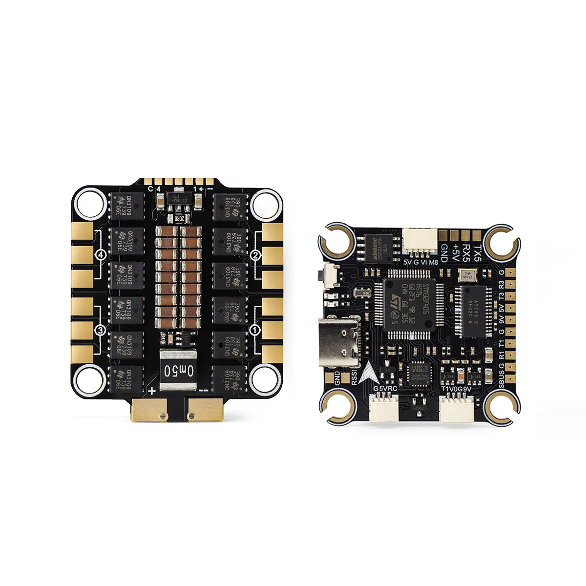 HGLRC SPECTER F460 Stack F405 V2 MPU6000 Flight Controller BLHELI_S 60A 4in1 ESC 30X30mm 2-6S for FPV Freestyle Drone