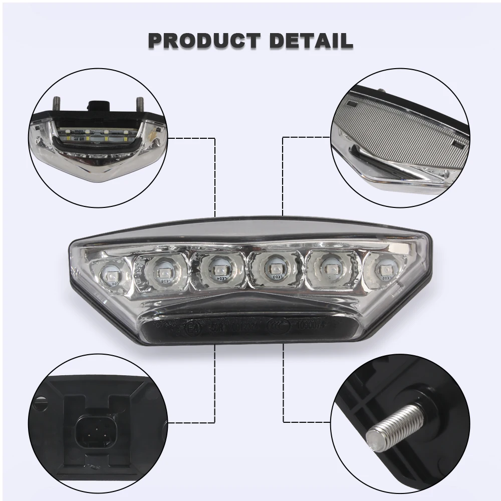 Motorrad Hinten Rücklicht Montage Für BMW G310 GS G310GS G310R S1000XR R Neun T LED Rücklicht Anzeige Brems Lampe Zubehör