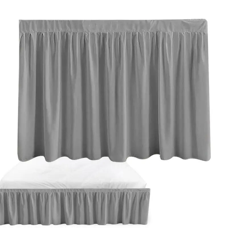 Jupe de lit à volants pour chambre à coucher, couvre-lit lavable, couvre-matelas, drap de lit, protecteur, essentiel